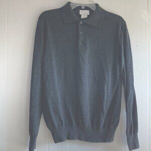 Vintage Knit Sweater Marino Wool Acrylic Blend Pullover Marconi Mens Sz M